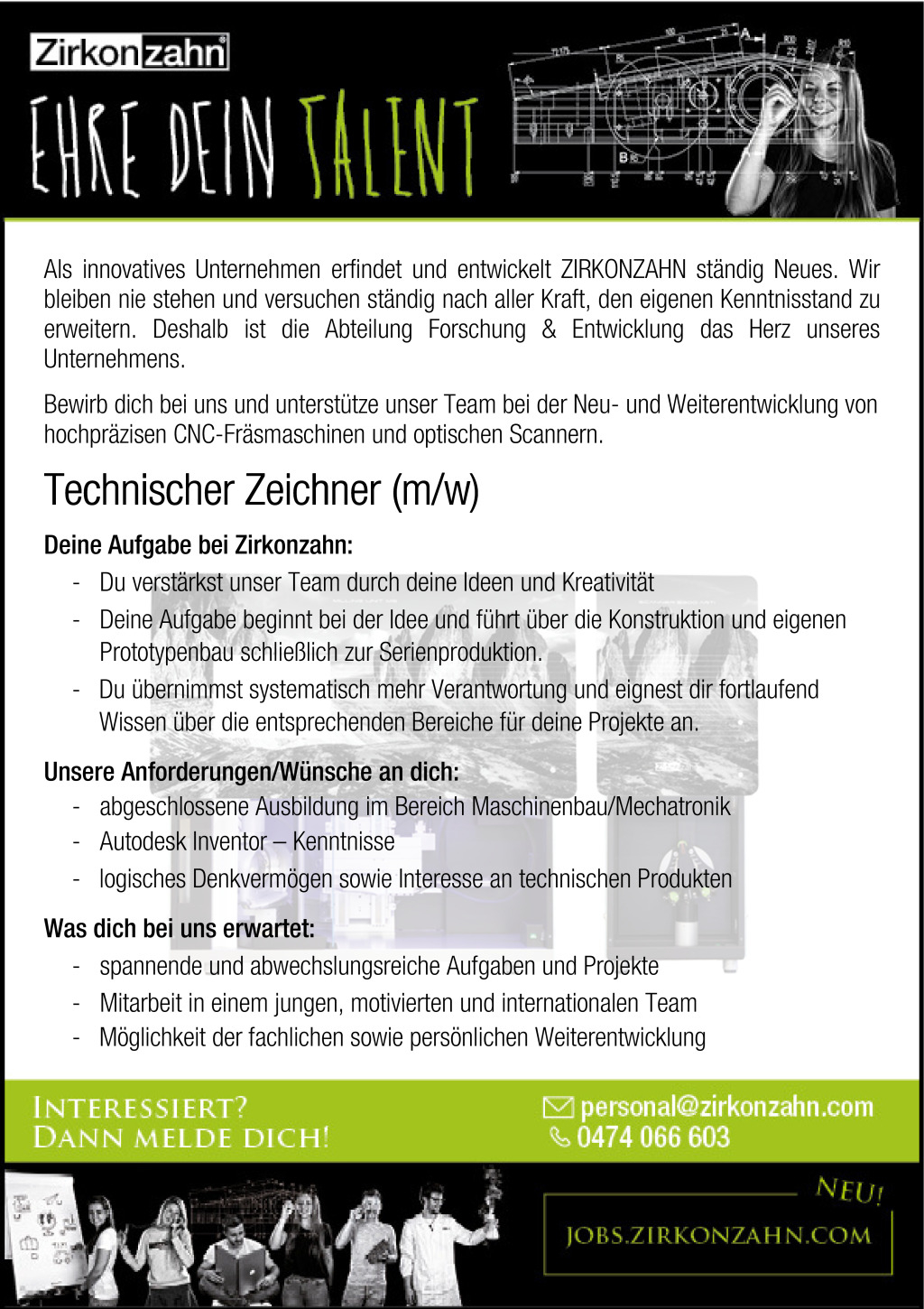 Technischer Zeichner (m/w)