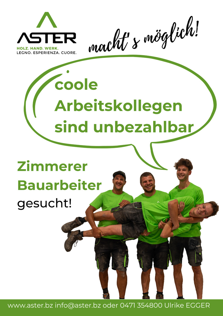 Zimmerer und Bauarbeiter (m/w/d)