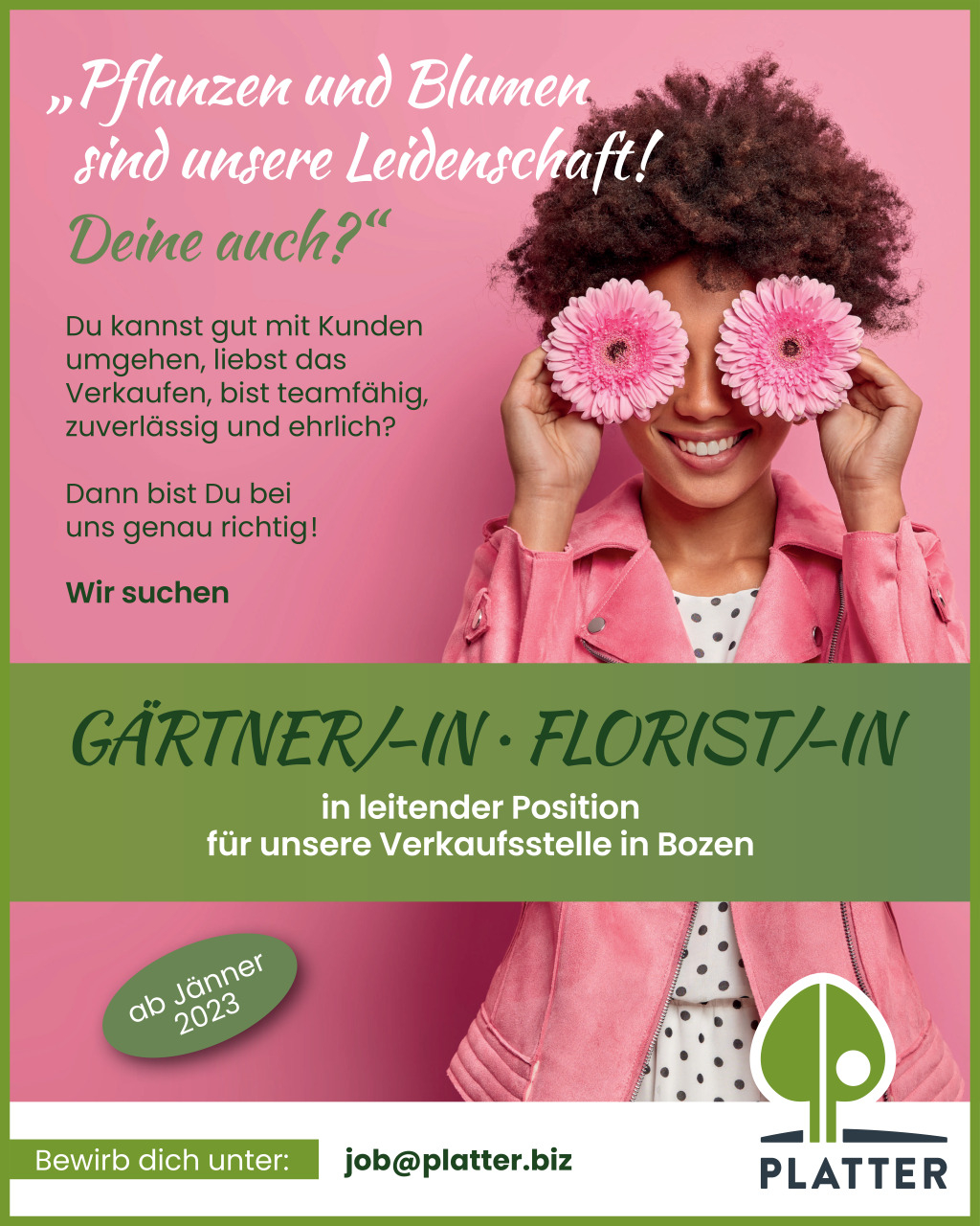 Gärtner/-in - Florist/-in