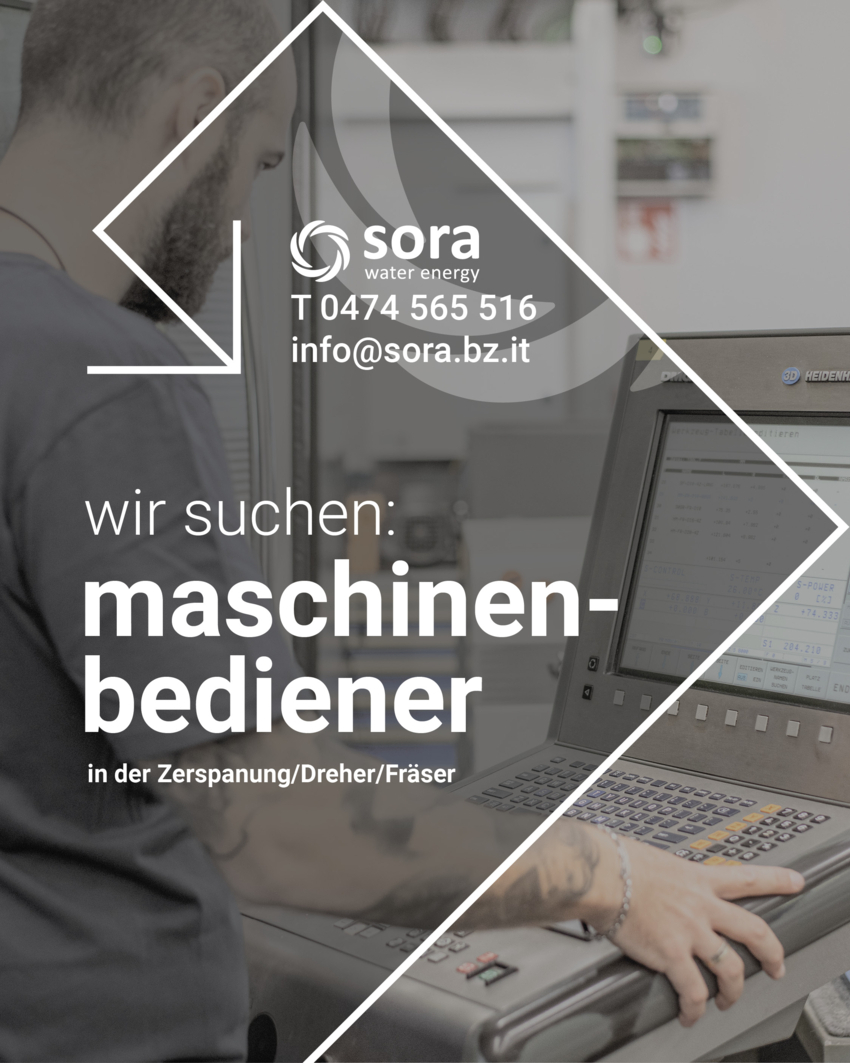 Maschinenbediener in der Zerspanung / Dreher / Fräser (m/w/d)