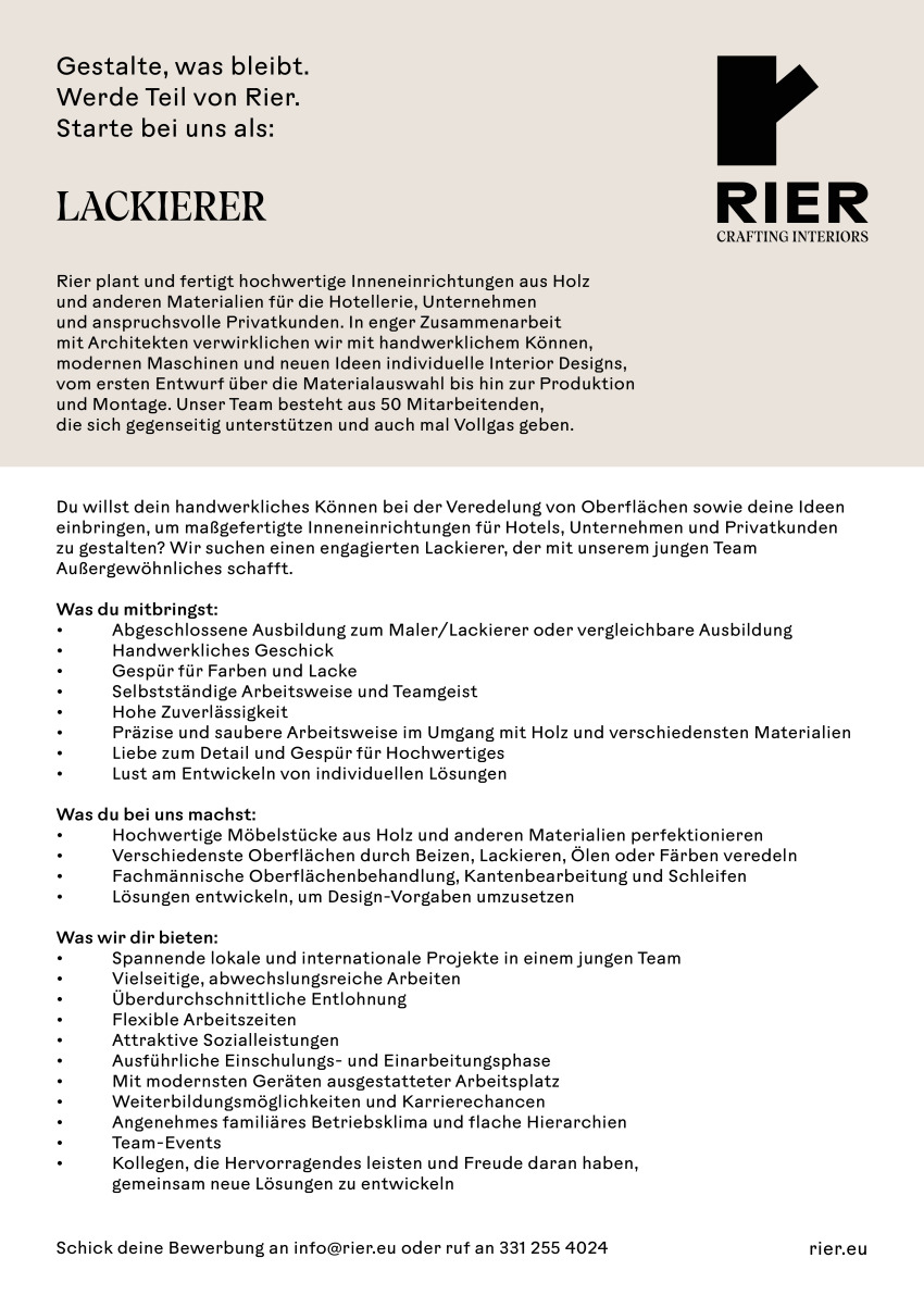 Lackierer/in