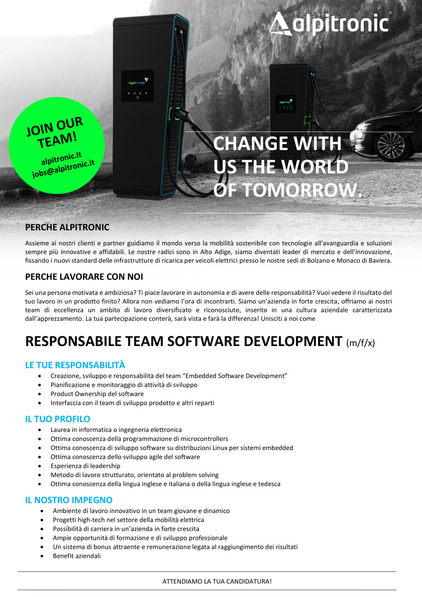 Team Lead Software Development (m/w/x)