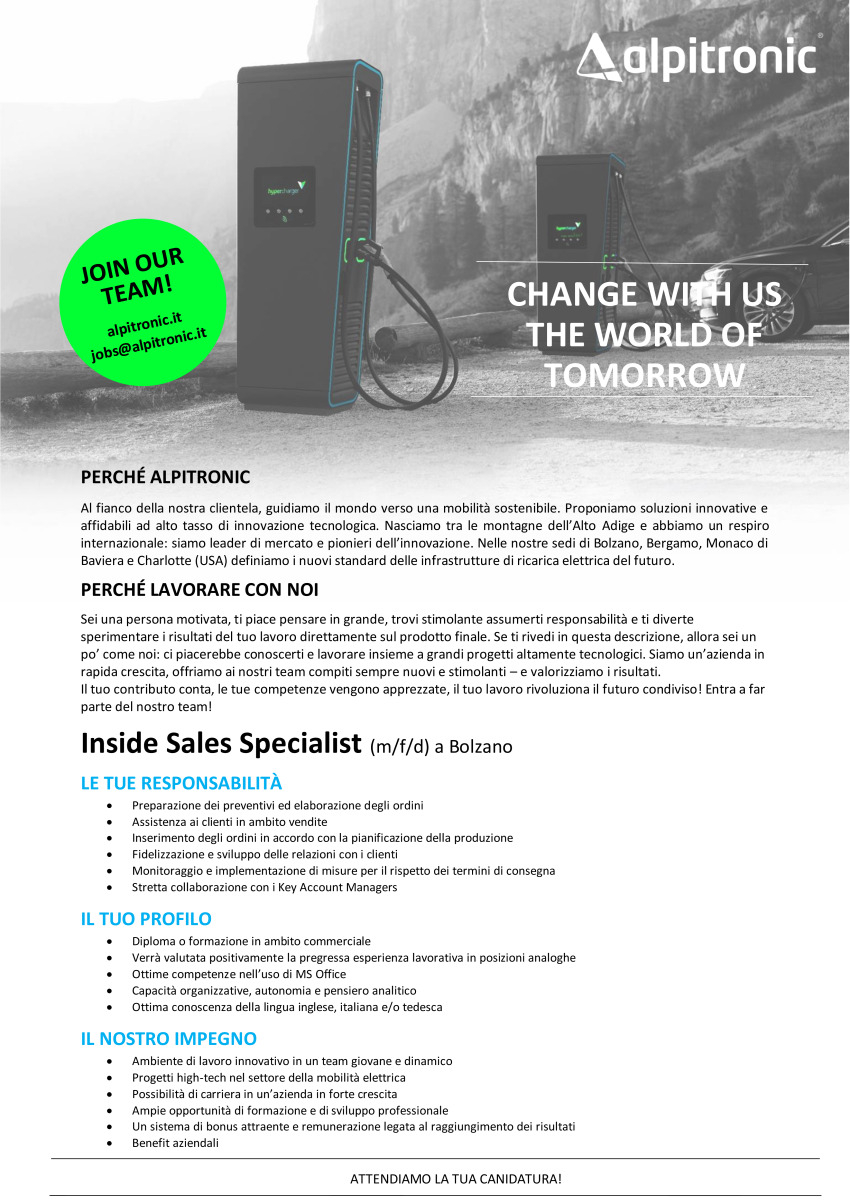 Inside Sales Specialist (m/f/d)