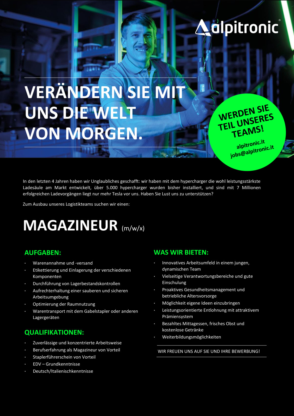 Magazineur (m/w/x)
