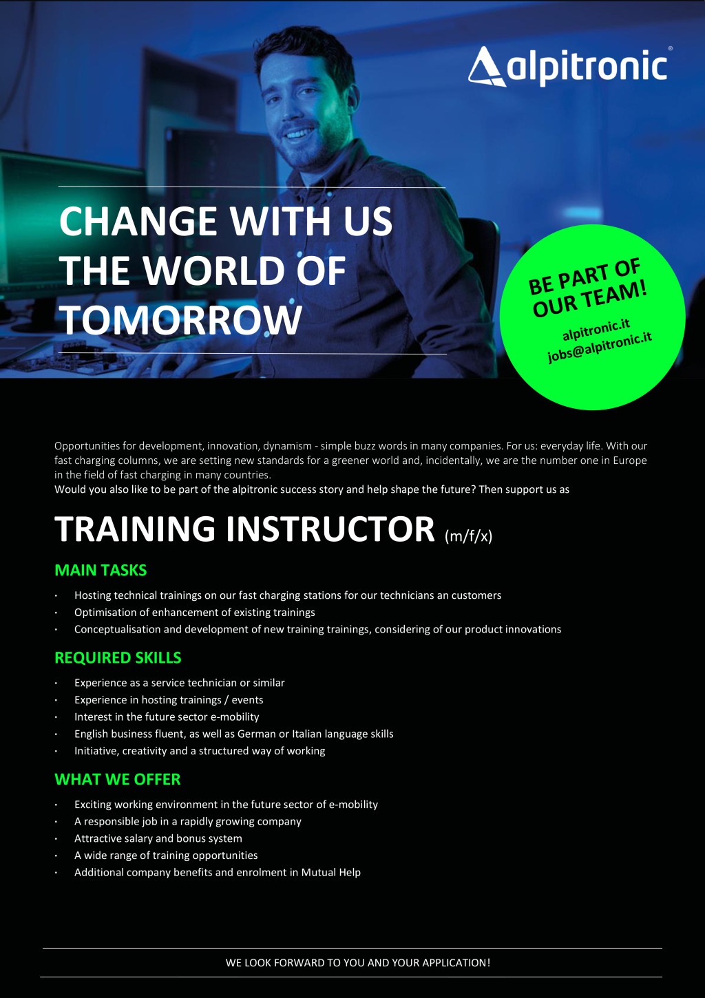 Training Instructor (m/f/x)