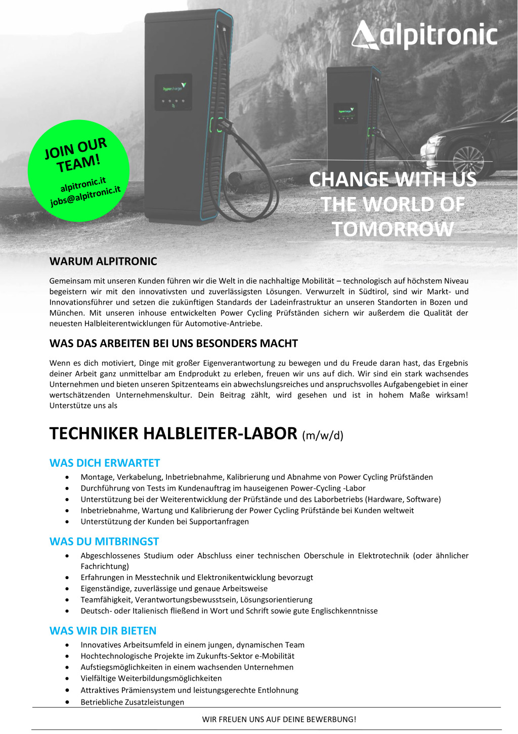 Techniker Halbleiter-Labor (m/w/d)