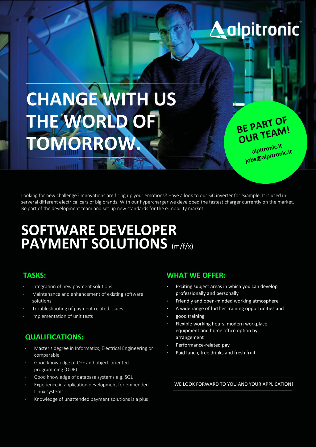 Software Developer Payment Solutions (m/f/x)