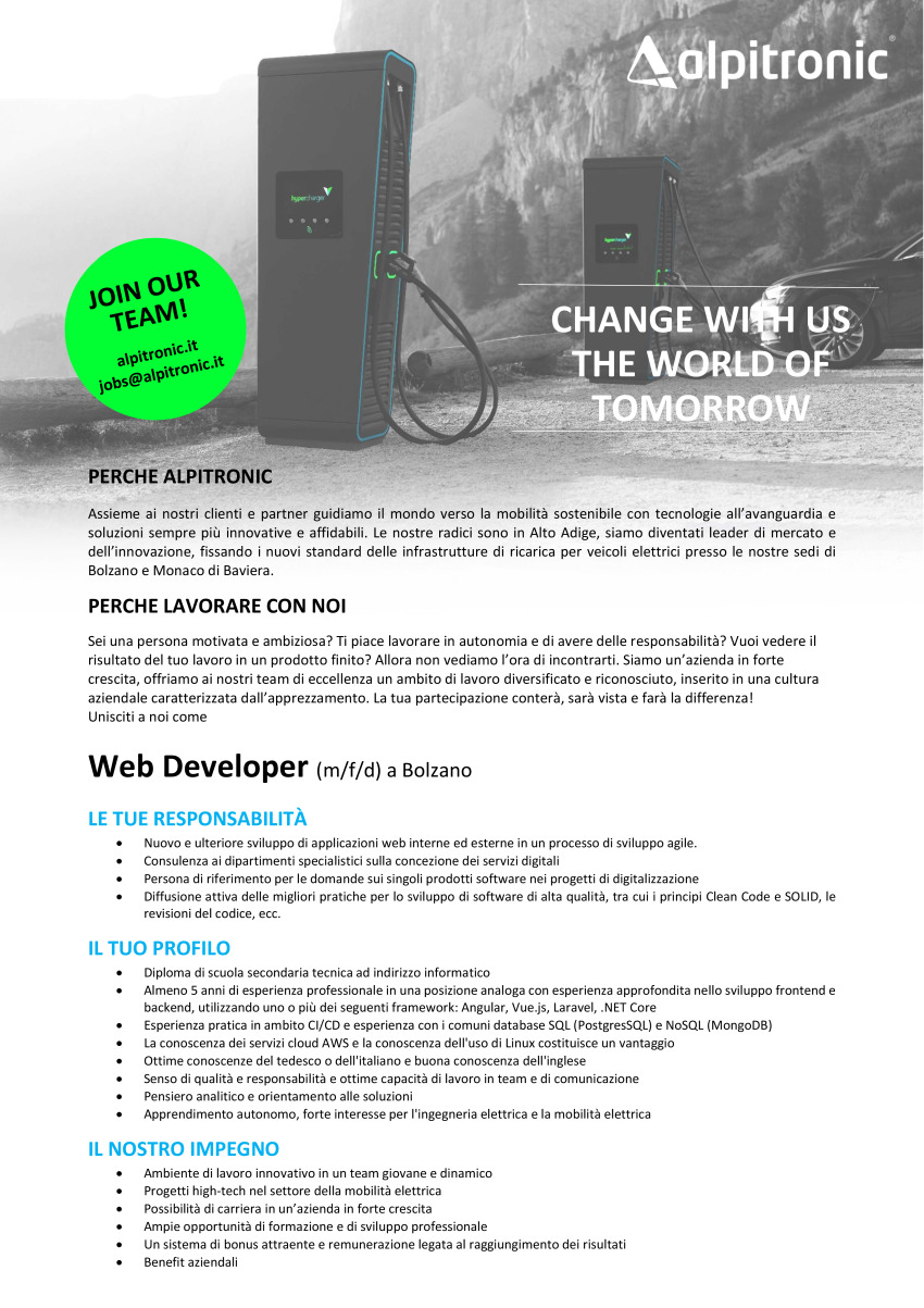 Web Developer (m/f/d)