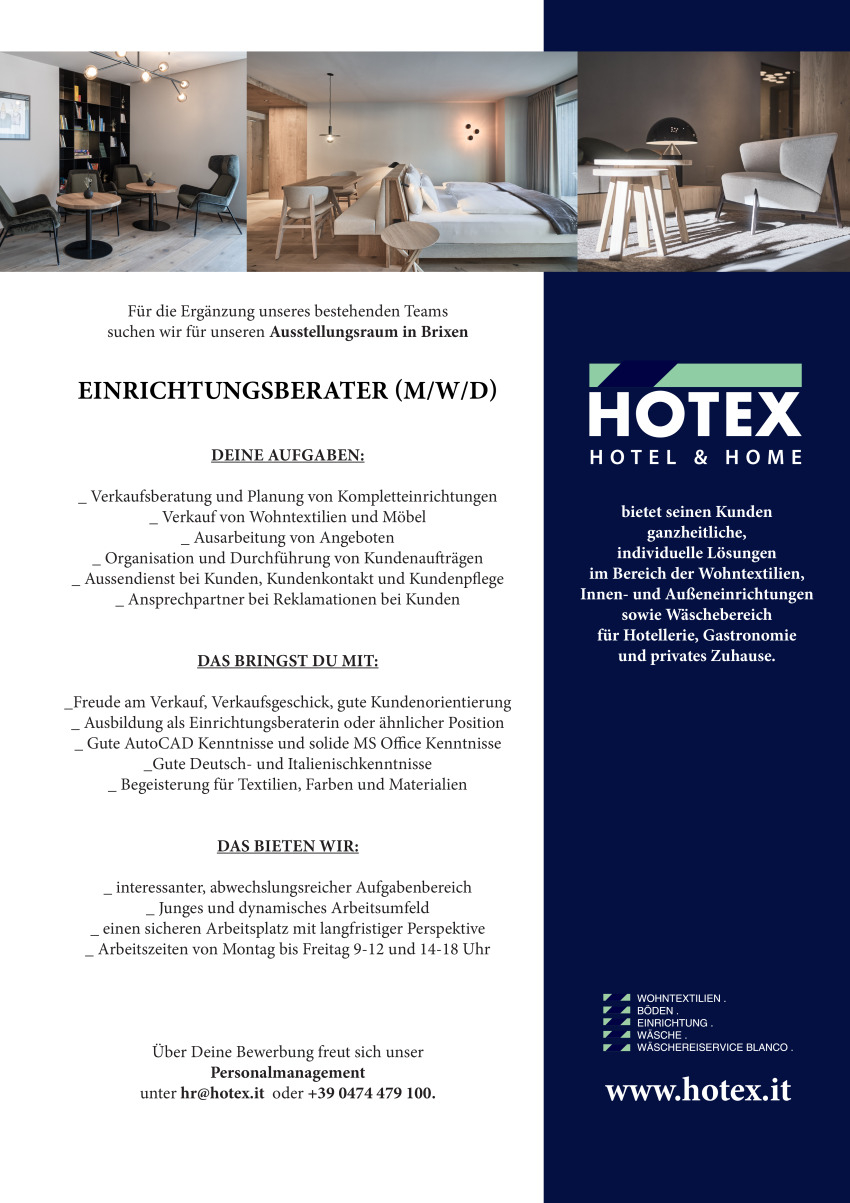 Einrichtungsberater (m/w/d)