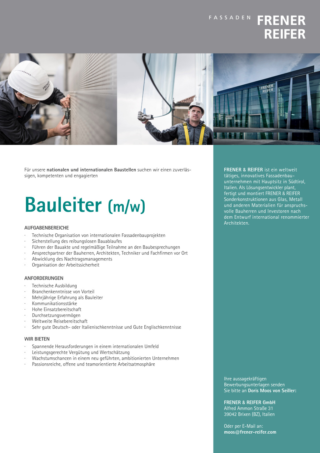 Bauleiter (m/w)