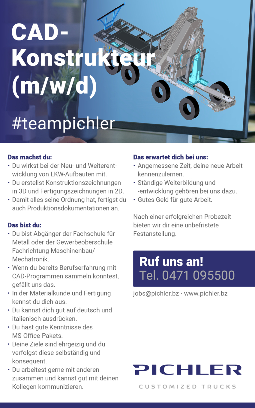 CAD-Konstrukteur (m/w/d)