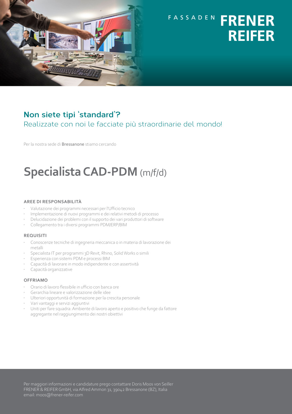Specialista CAD-PDM (m/f/d)