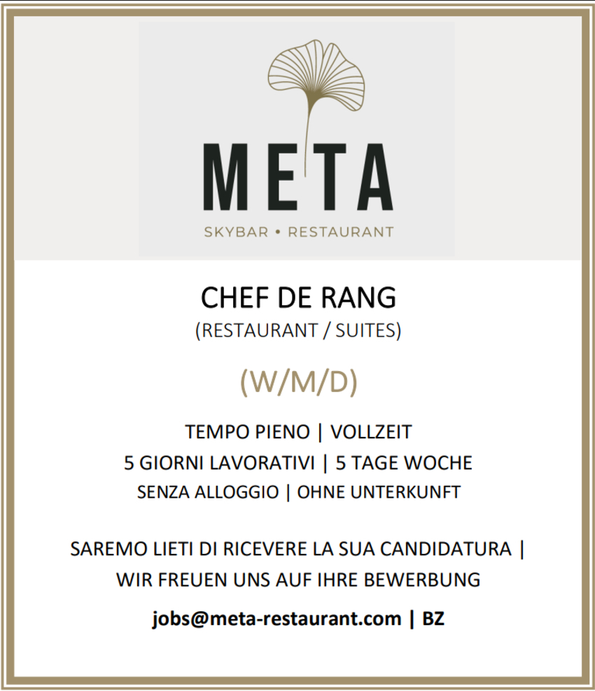 Chef de Rang (w/m/d)