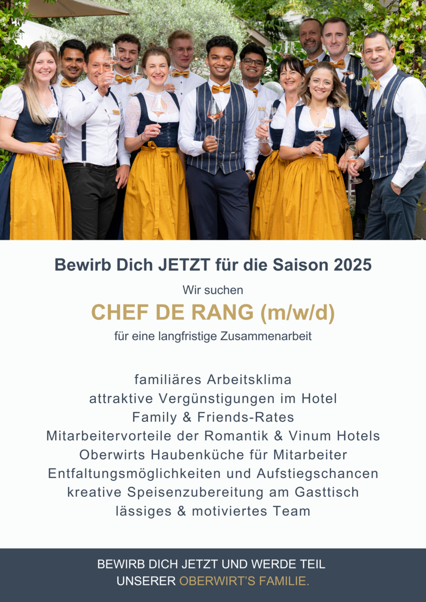Chef de Rang (m/w/d)