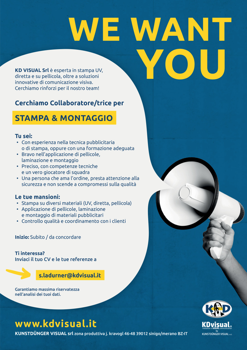Stampa / Montaggio (m/f/d)