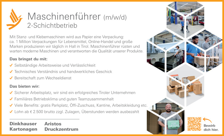 Maschinenführer (m/w/d)