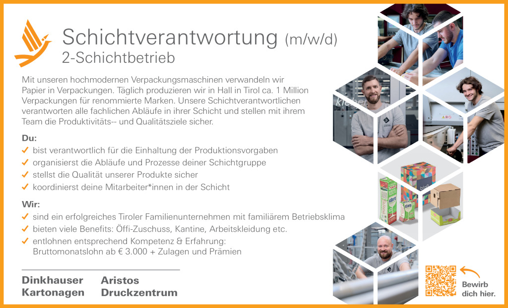 Schichtverantwortung (m/w/d)