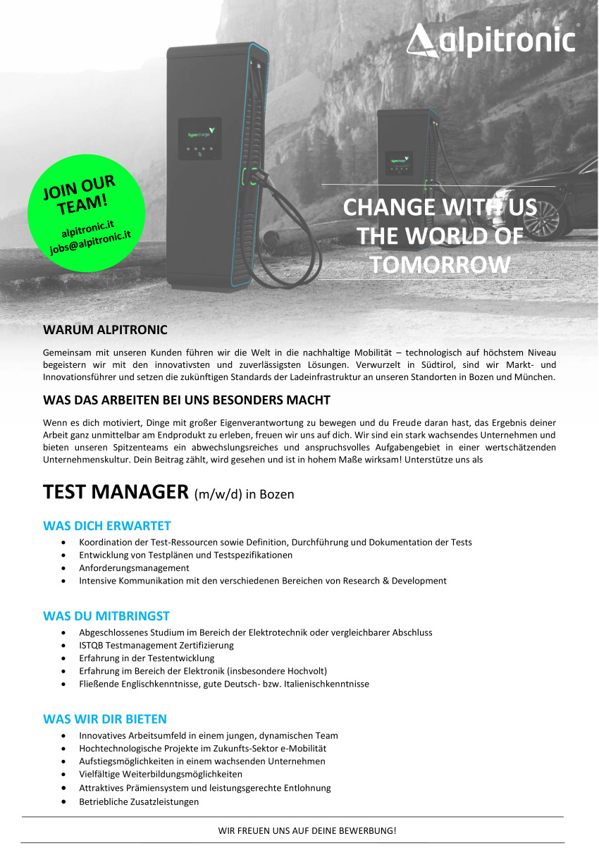 Test Manager (m/w/d)