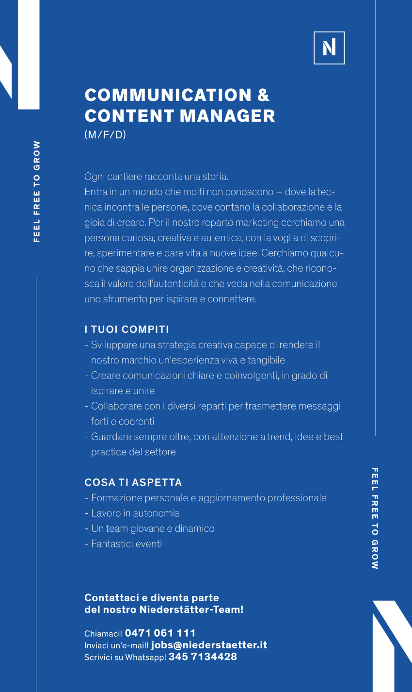 Communication & Content Manager (f/m/d)