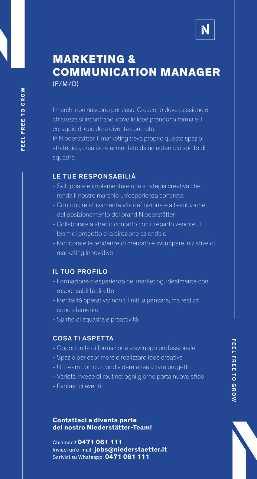 Communication & Content Manager (f/m/d)