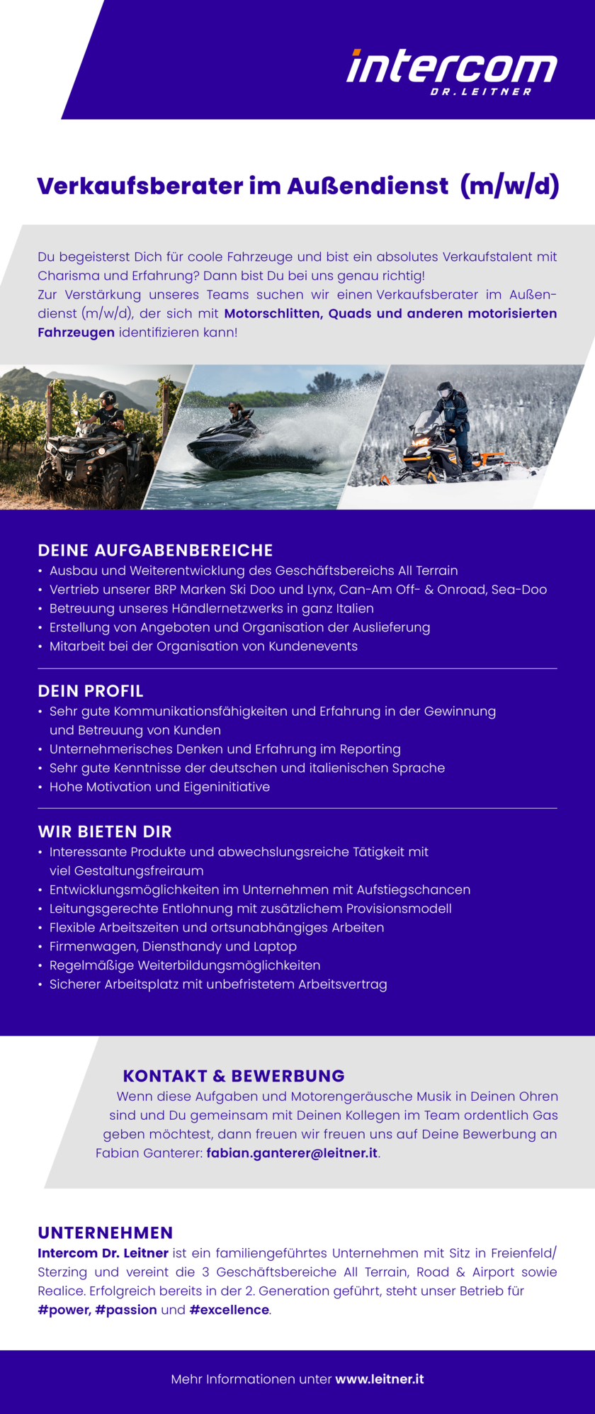 Verkaufsberater im Außendienst (m/w/d)