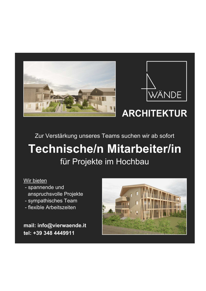 Technische/n Mitarbeiter/in 