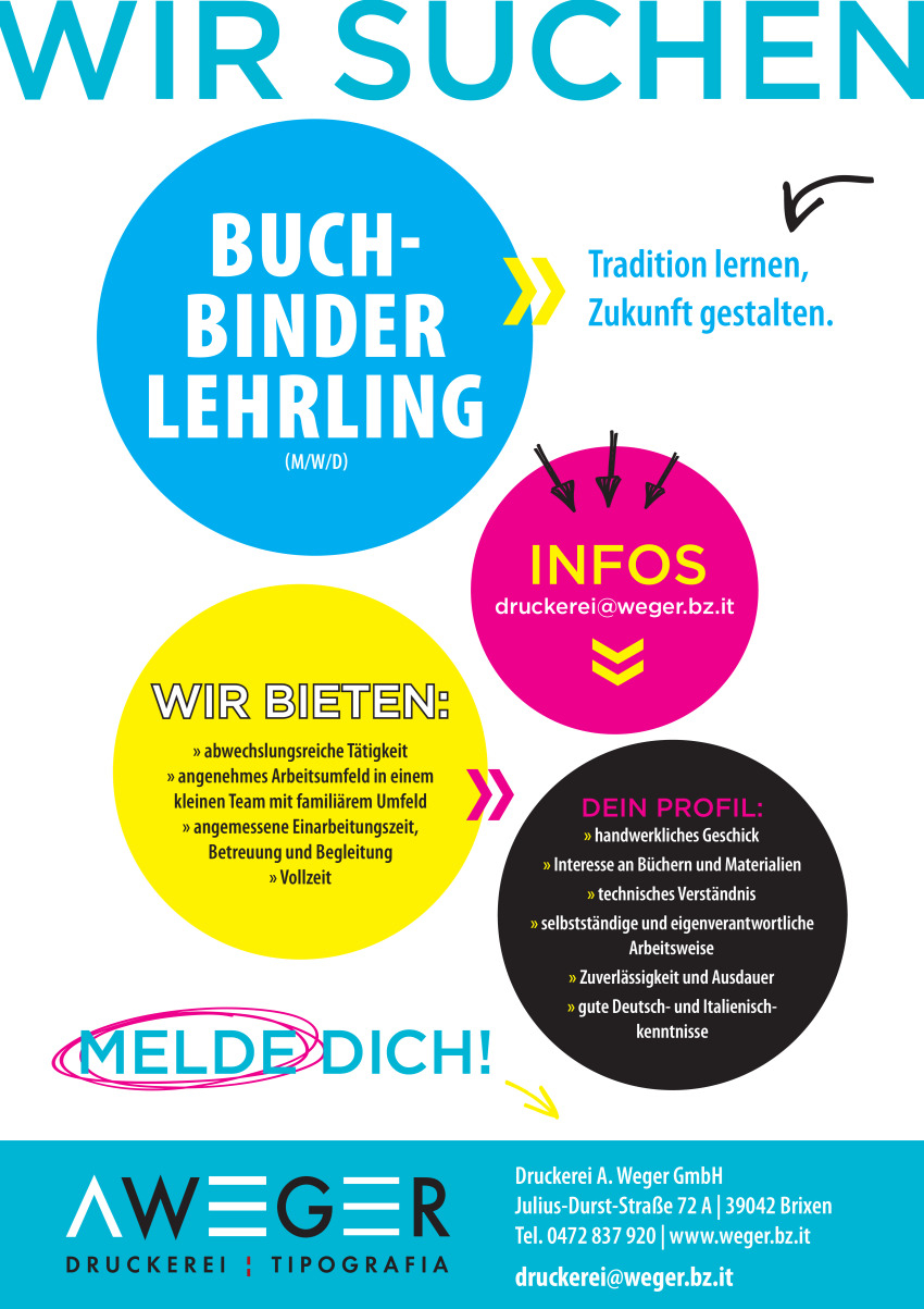 Buchbinderlehrling (m/w/d)