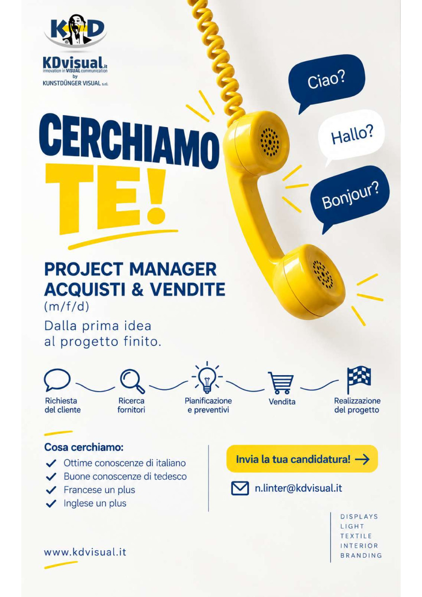 Addetto/a all Acquisto (m/f/d)