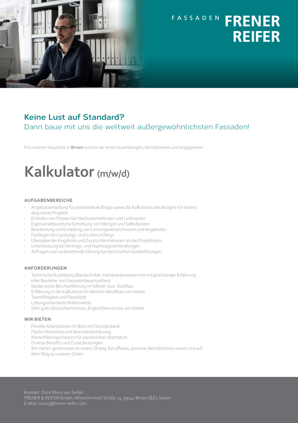 Kalkulator (m/w/d)