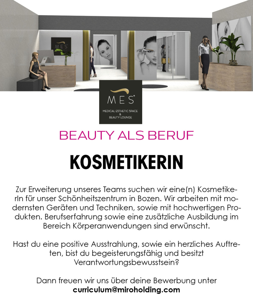 Kosmetiker/in