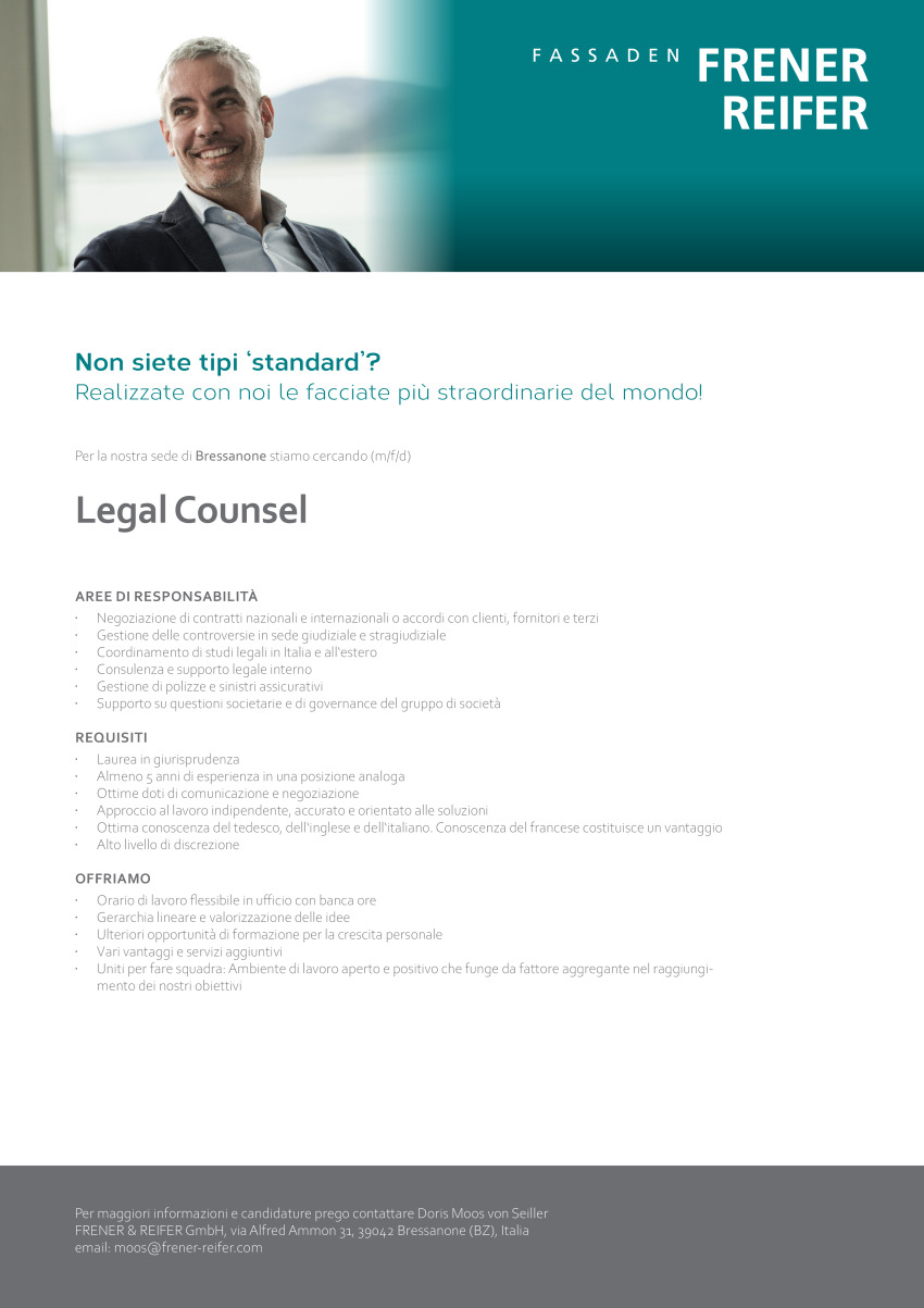 Legal Counsel (m/f/d)