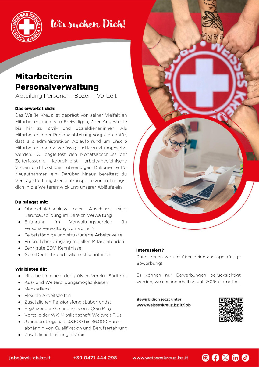 Mitarbeiter:in Personalverwaltung