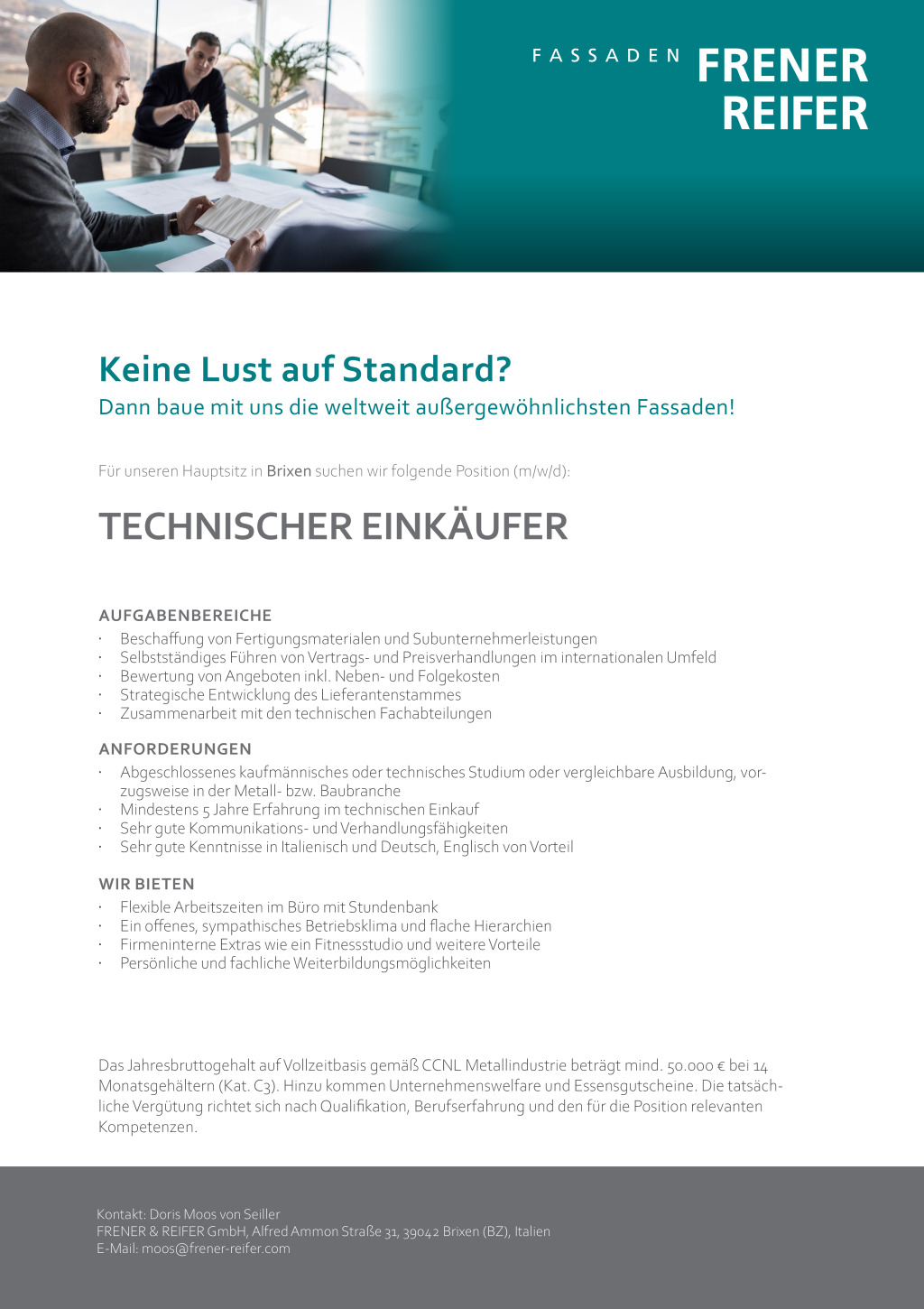 Technischer Einkäufer (m/w/d)