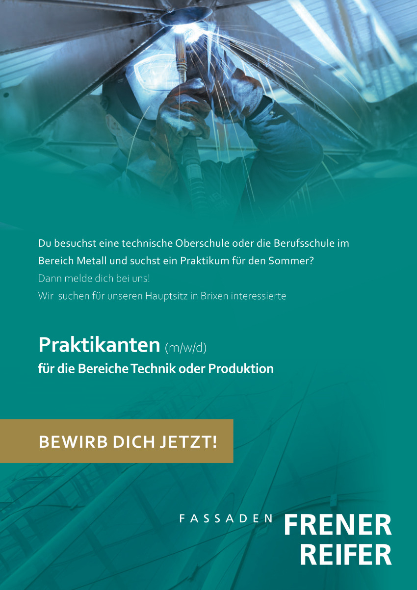 Praktikum Bereich Technik oder Produktion