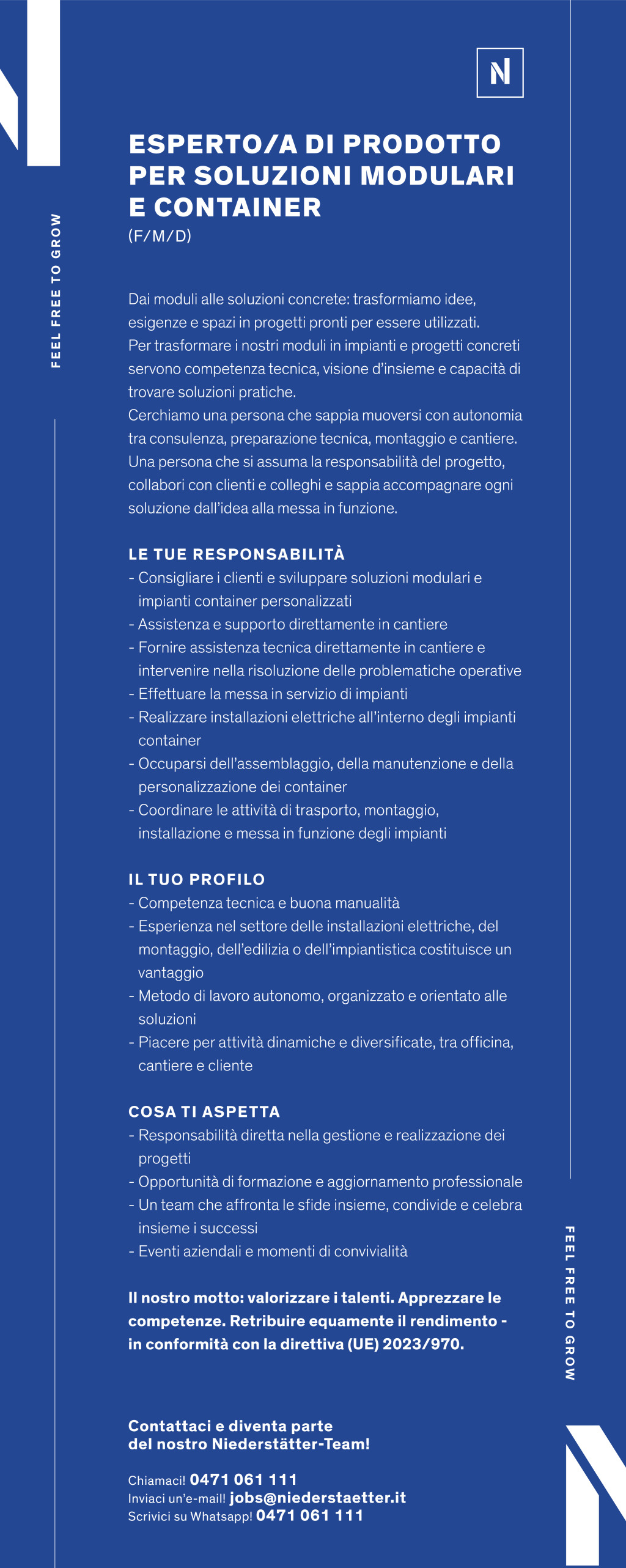 Montatore & Esperto di prodotto per soluzioni modulari (f/m/d)