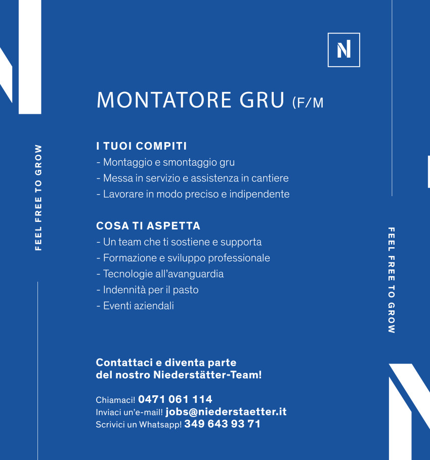 Montatore gru (f/m/d)