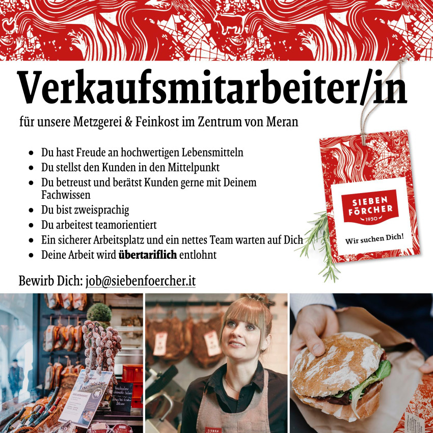 Verkaufsmitarbeiter/in