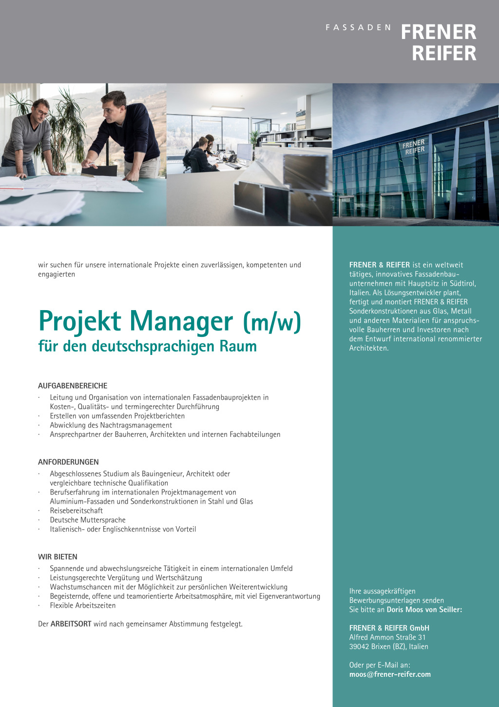 Projekt Manager (m/w)
