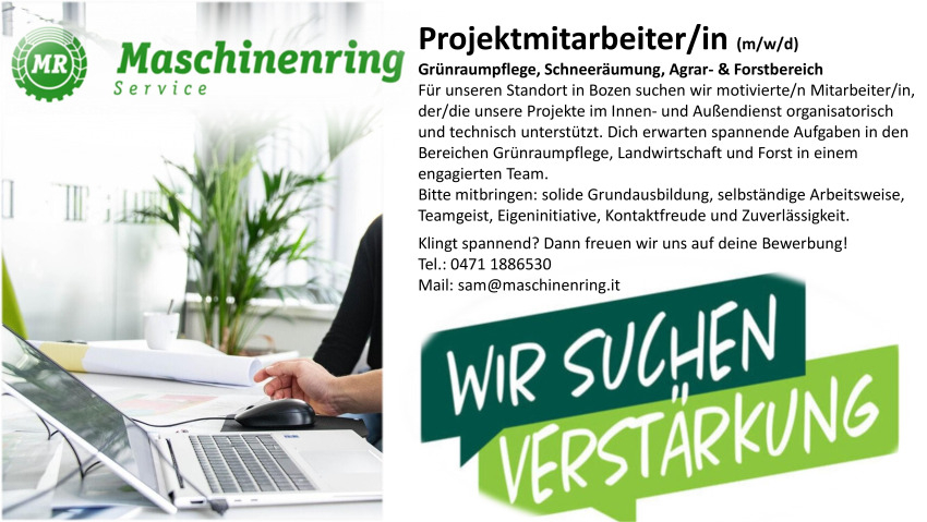 Projektmitarbeiter/in (m/w/d)