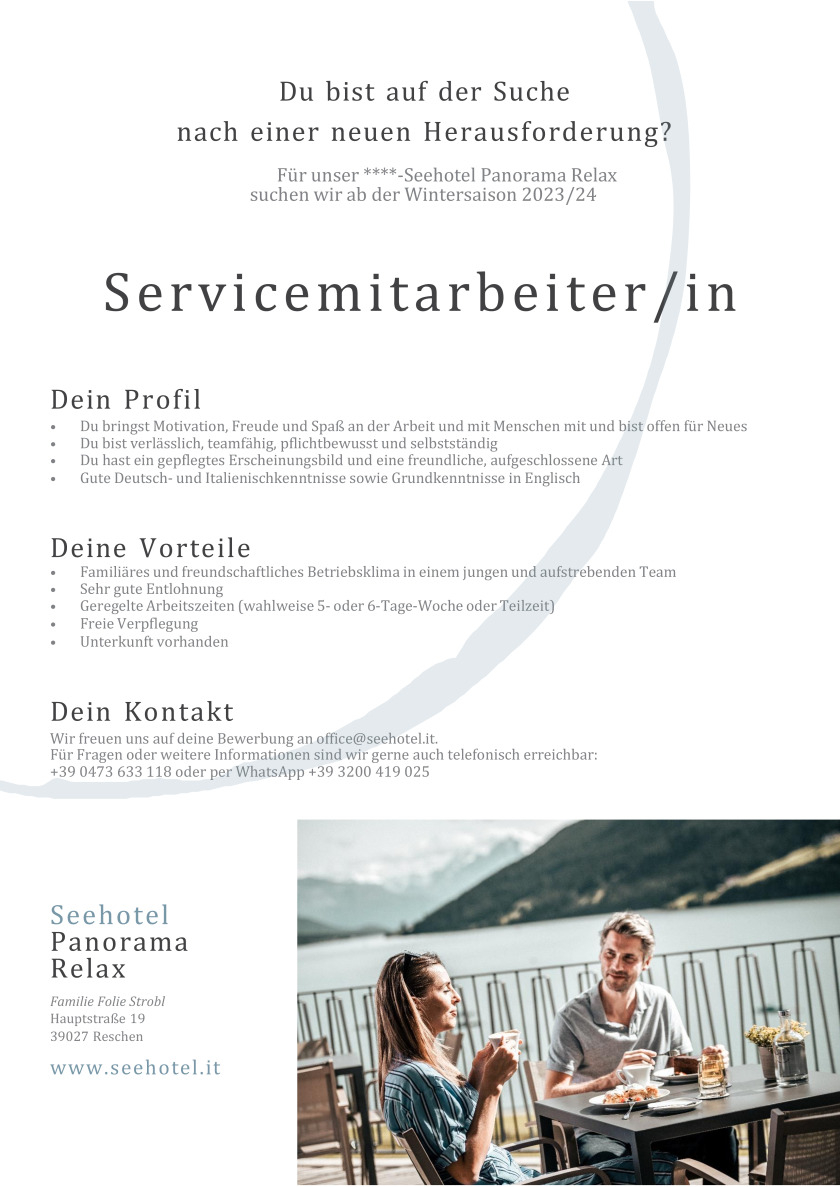 Servicemitarbeiter/in