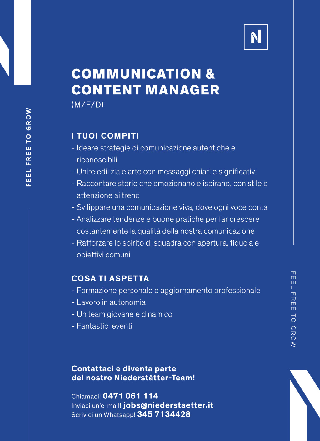 Communication & Content Manager (f/m/d)