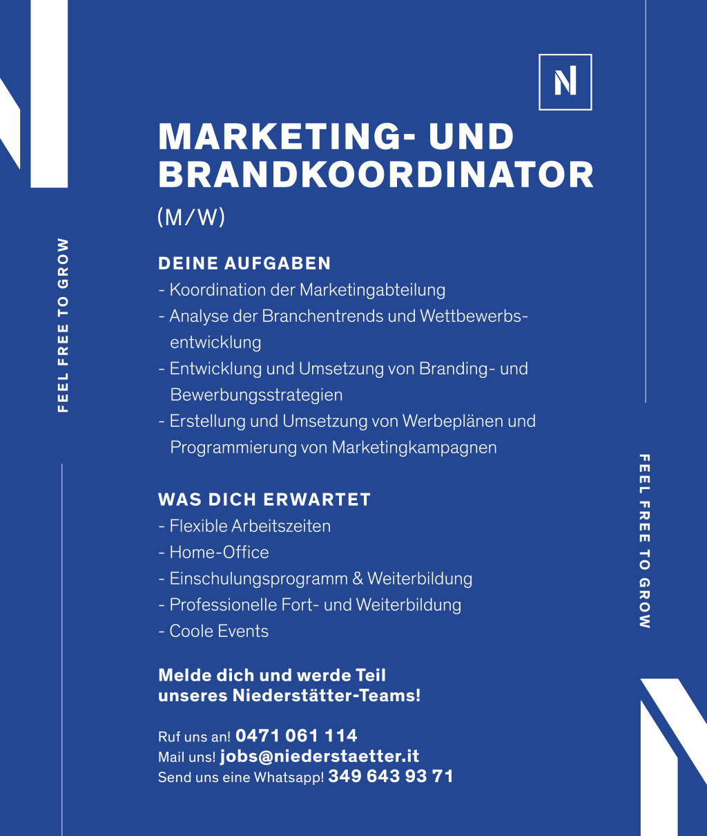 Marketing- und Brandkoordinator (m/w/d)