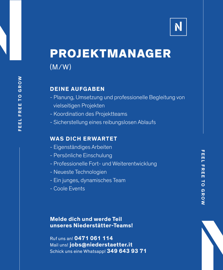 Projektmanager (m/w/d)