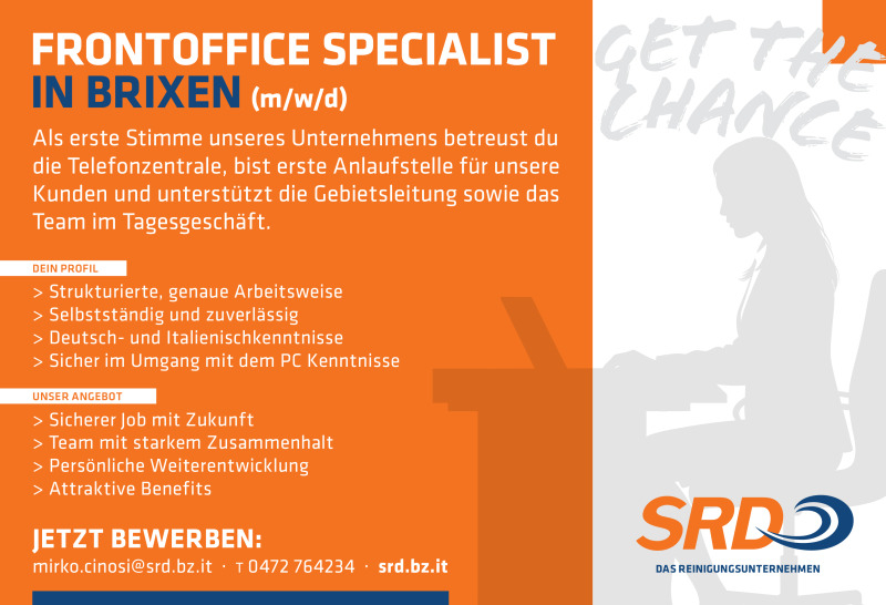 Frontoffice Specialist (m/w/d)