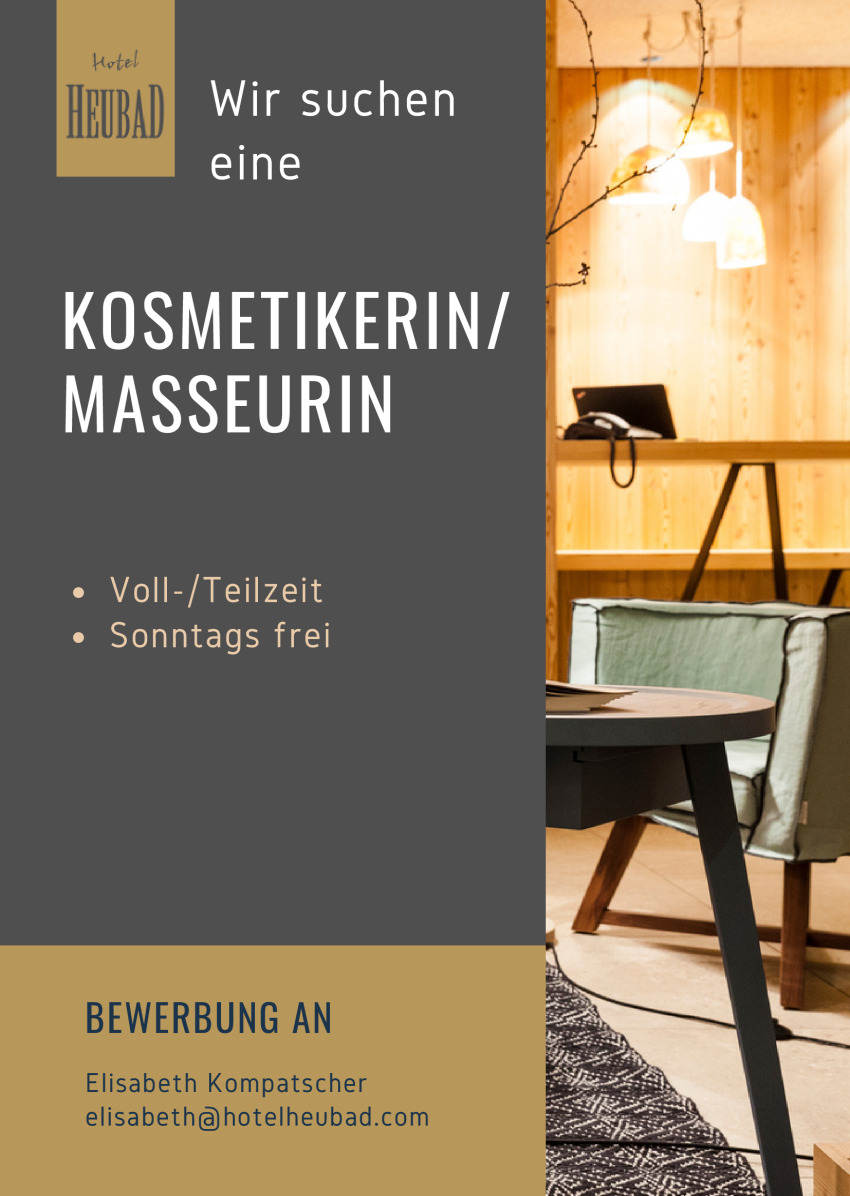 Masseur/in / Kosmetiker/in