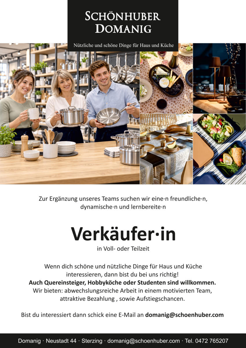 Verkäufer-in