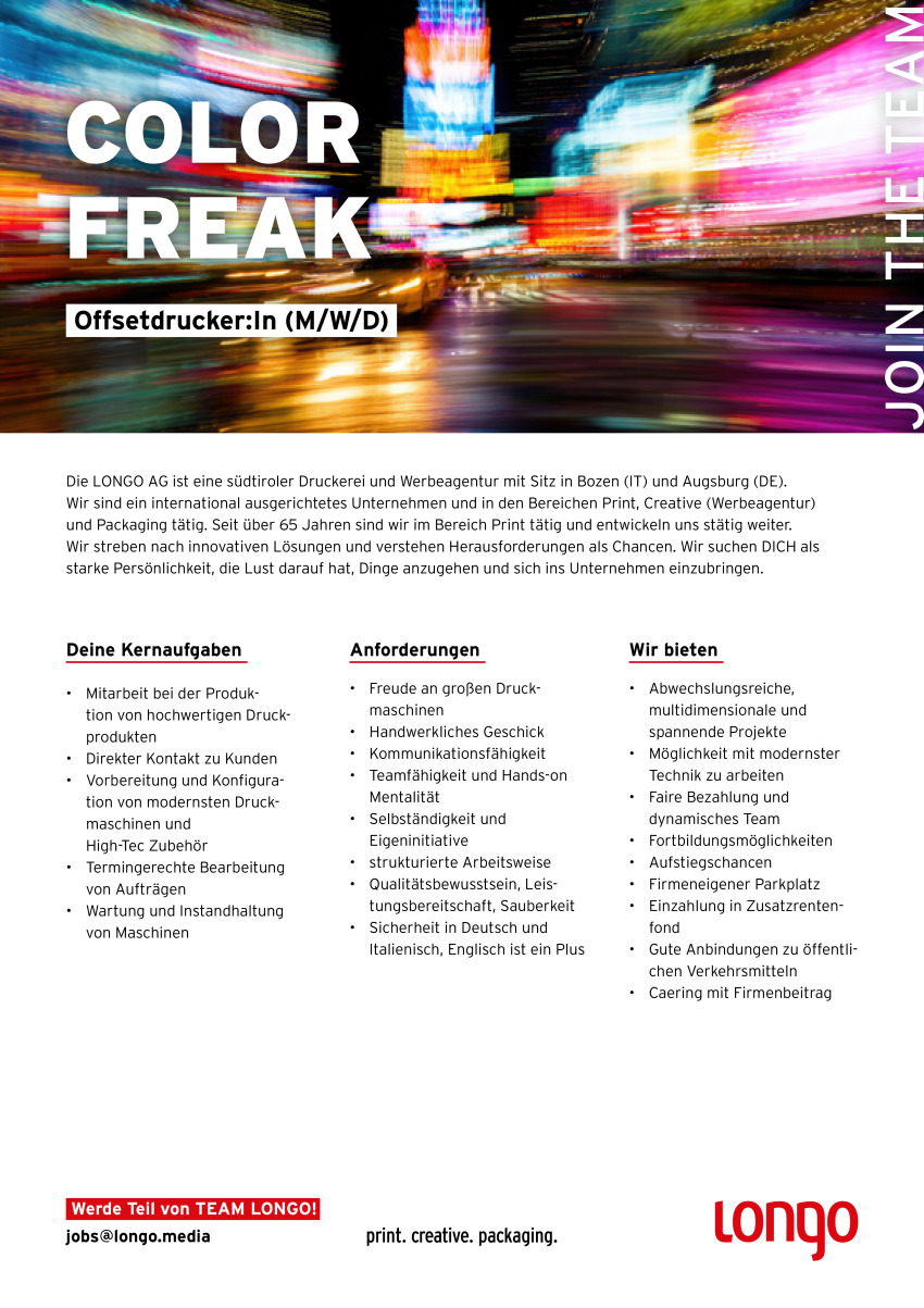 Offsetdrucker:In (M/W/D)