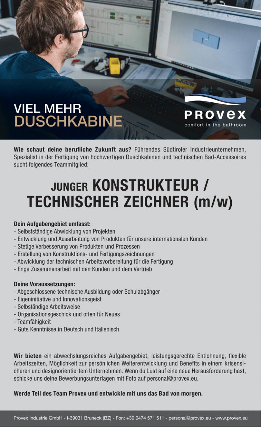 Konstrukteur / Technischer Zeichner (m/w)