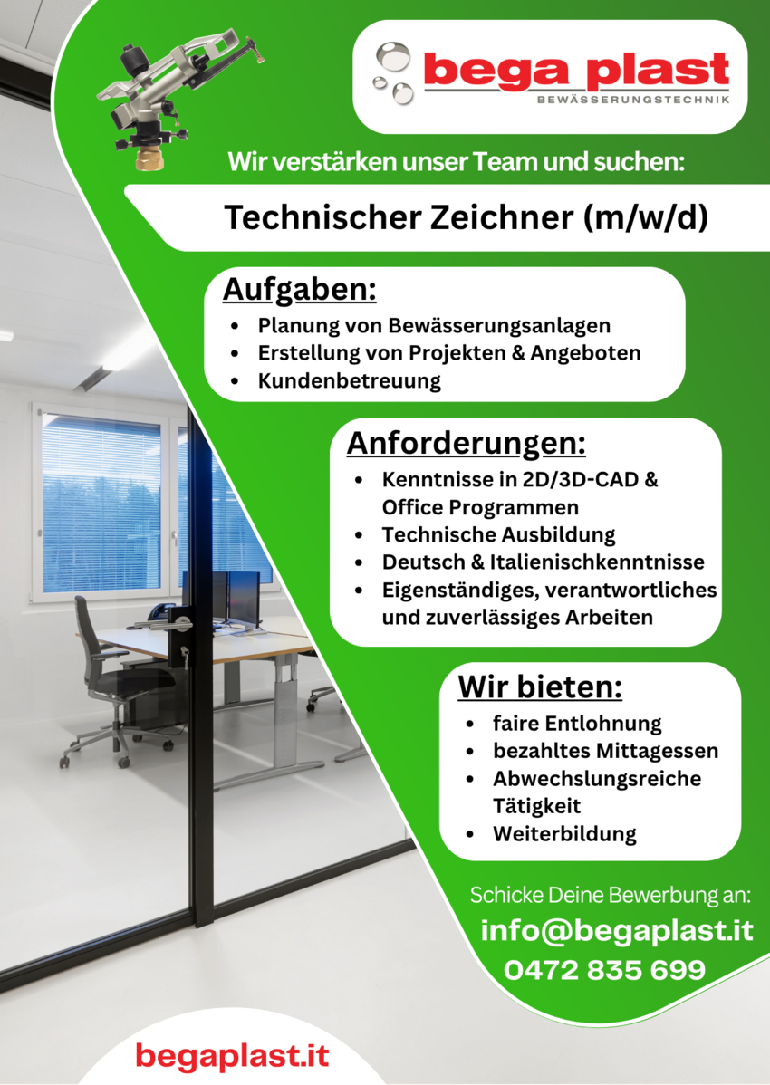 Technischer Zeichner (m/w/d)