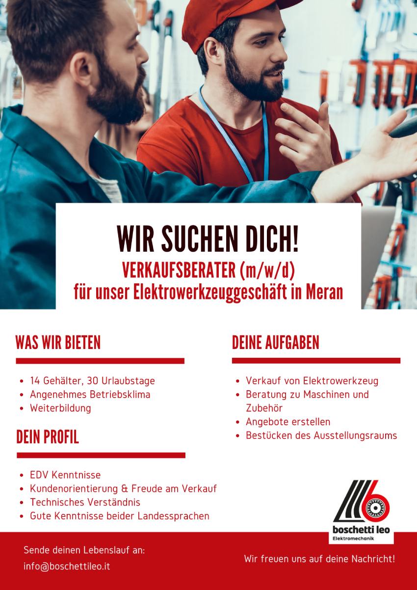 Verkaufsberater (m/w/d)